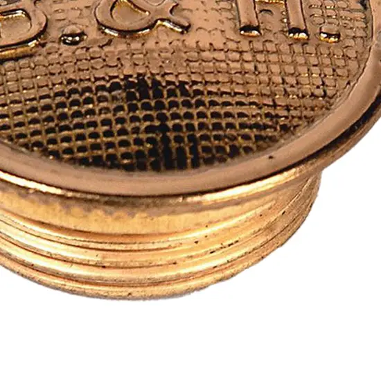 Brass B&H Logo Rayo Filler Cap {4}