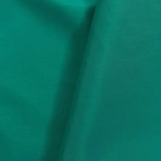 1 Yard Lightweight Poly Cotton Fabric Teal Green, 58/59" Wide for Apparel & Crafts {1}