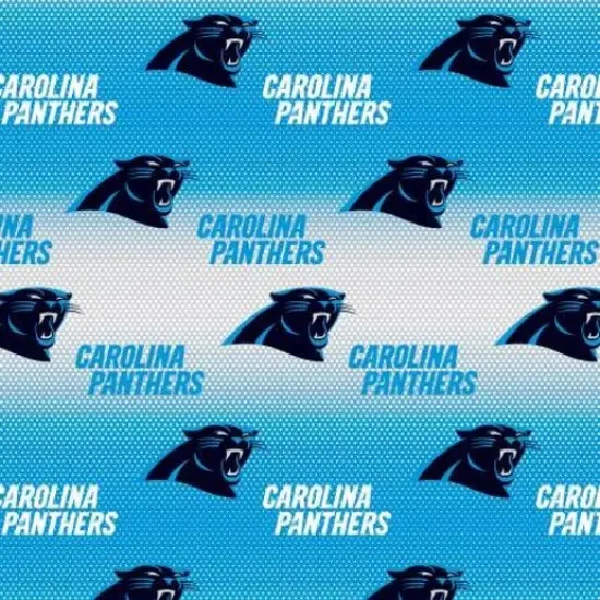 Licensed NFL Carolina Panthers Cotton 6867D Fabric by the Yard {1}