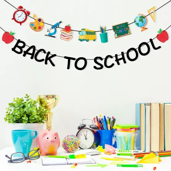 2 Piece Back to School Banner {3}