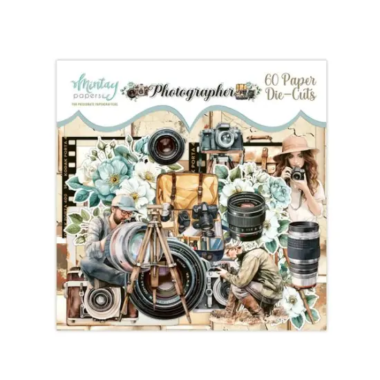 Mintay Photographer Paper Die-Cuts, 60 pcs {1}