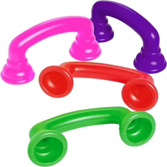 4E&rsquo;s Novelty Whisper Phones for Reading [4 Pack] Auditory Feedback, Accelerate Fluency, Comprehension & Pronunciation - Ideal Reading Phones for Kids {3}