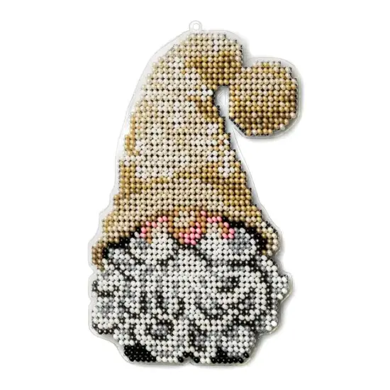 Set for embroidery with beads on a plastic base FLPL-087 {2}