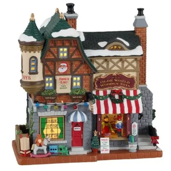 Santa's List Toy Shop - Lemax Caddington Village {1}