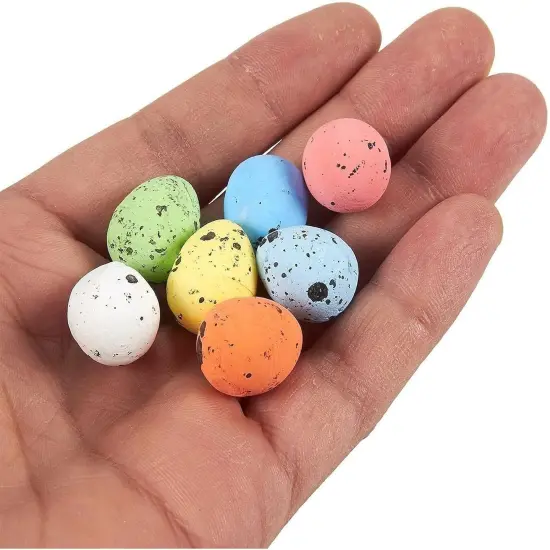 Mini Easter Eggs for Crafts, Foam Eggs for DIY Projects and Easter Decor (216 Pack) {3}