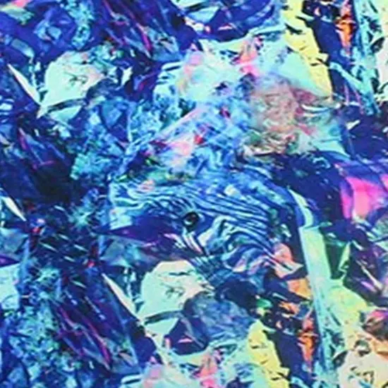 Abstract Zebra Printed Spandex Fabric {4}