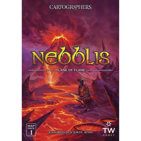 Thunderworks Games: Cartographers Map Pack Collection - Expansion Map Set Contains Nebblis, Affril & Undercity, Ages 10+, 1-75 Players, 30-45 Minutes {6}