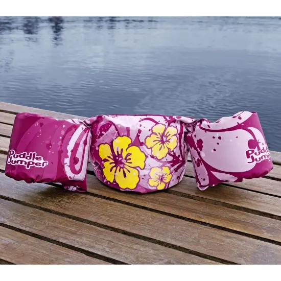 Puddle Jumper Child Deluxe Life Vest - Tropical Flowers (For Childred 33-55 lbs) {3}