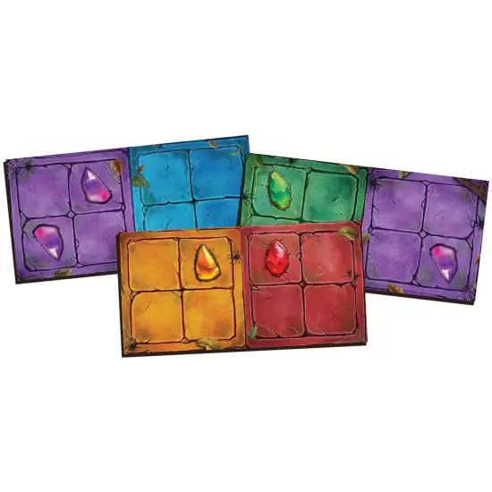 Synapses Games: Pyramido: Forgotten Treasures - Strategy Board Game, Tile Placement, Gems & Dominoes, Multi-Level Scoring, Age 8+, 1-4 Players, 45 Min {5}