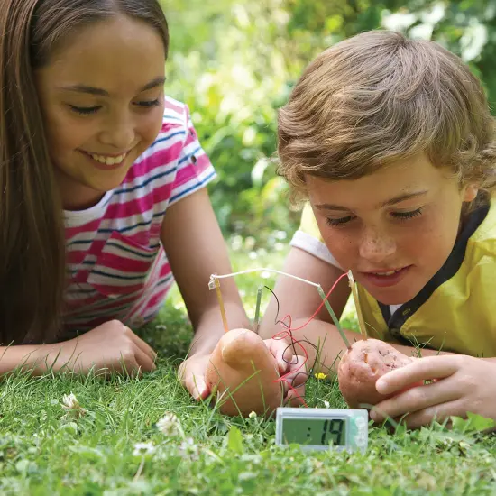 4M: Green Science: Potato Clock - DIY & Experience Battery-Free Renewable Energy, Power A Digital Clock, STEM Learning Craft Activity Kit, Kids Age 5+ {6}
