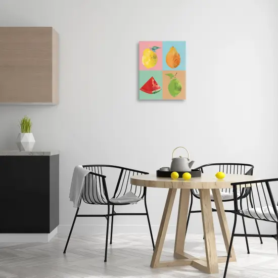 Stupell Industries Modern Pop Fruits Abstract Canvas Wall Art Design by Carol Robinson {2}