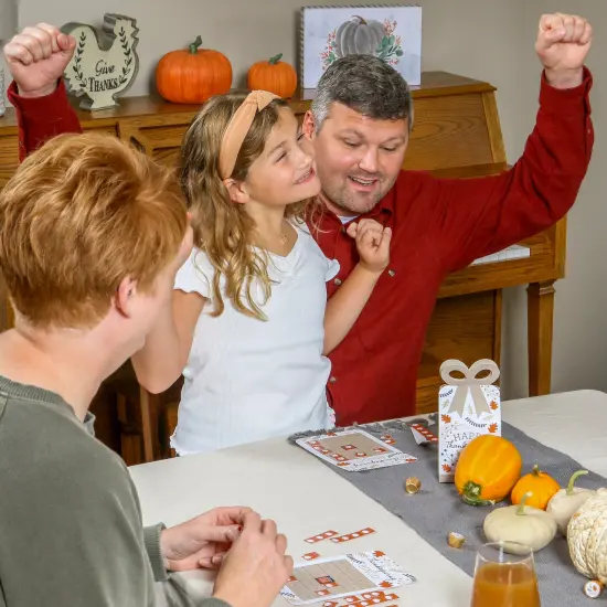 Big Dot of Happiness Happy Thanksgiving - Bingo Cards and Markers - Fall Harvest Party Bingo Game - Set of 18 {7}