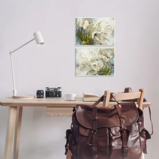 Stupell Industries Tulips Curved Left & Right 2pc Wall Plaque Art Set Design by Igor Levashov {2}