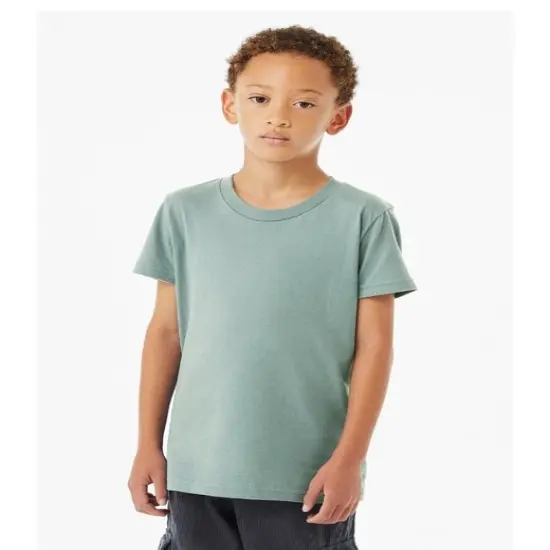 Bella + Canvas&reg; Youth Jersey T-Shirt DUSTY BLUE {1}