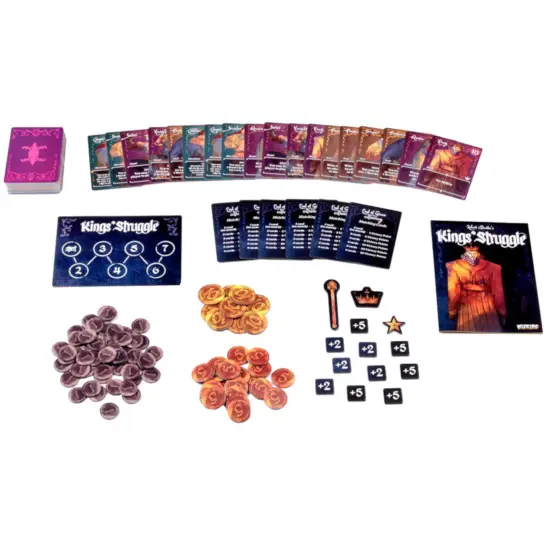 King's Struggle Negotiation Focus Card Game {5}