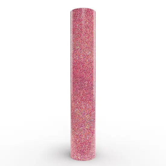 Siser&reg; Holographic Heat Transfer Vinyl, 11.8" x 60" Light Pink {1}