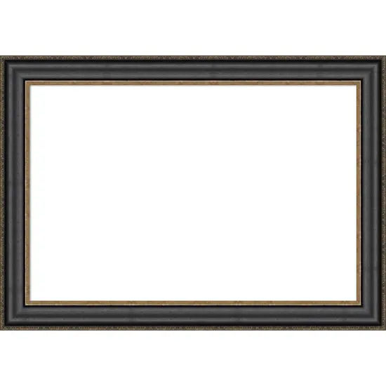 Thomas Black Bronze Framed Dry Erase Magnetic Board {1}