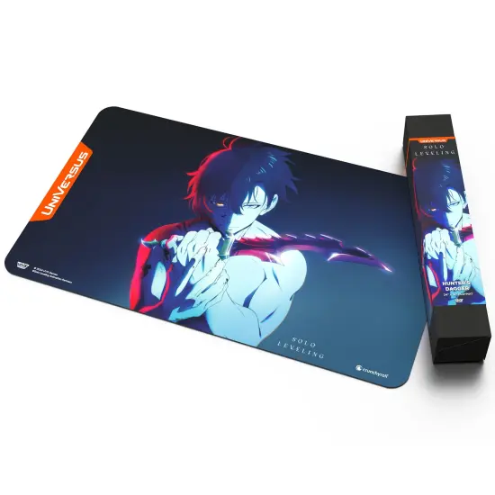 UniVersus: Solo Leveling: Hunter's Dagger Playmat - 24 x 14" Neoprene Mat, Non-Slip Back, Tabletop Card Game Accessory, UVS Games, Officially Licensed {4}