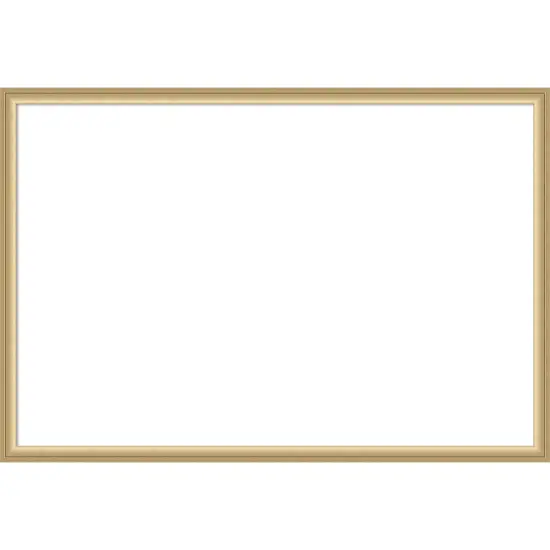 Florence Framed Dry Erase Magnetic Board Gold {7}