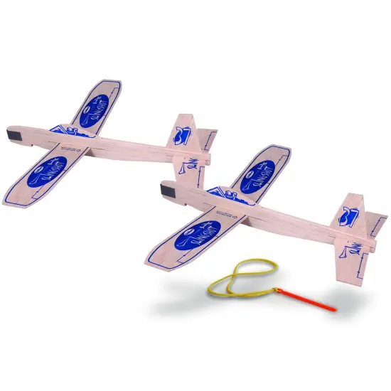 Guillow Hand Toss Twin Pack Bundle Building Kit {4}