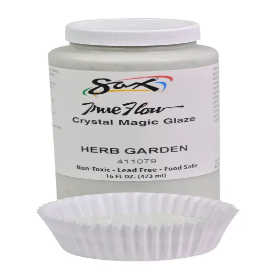 Sax Crystal Magic Glaze, Herb Garden, 1 Pint {4}