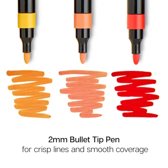 KINGART&reg; Acrylic Paint Markers 36 Colors {5}