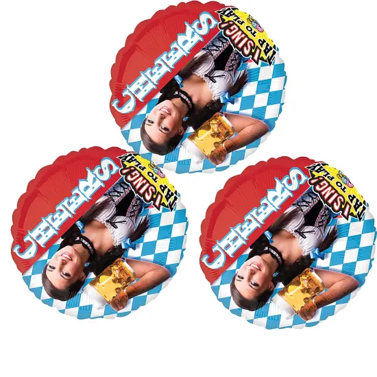 Anagram&reg; 28 Inch Cheers And A Polka Sing A Tune Balloon {4}