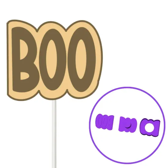 Boo Cake Pop Mold {5}