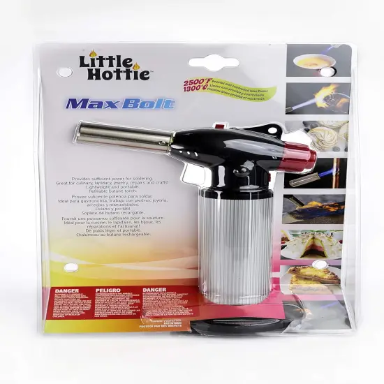 Max Bolt Butane Torch - Precision Flame for Crafting and Culinary Delights {4}