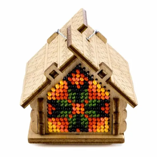 Set for embroidery with beads on wood {3}