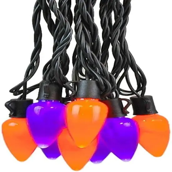 25 Feet 25 Light C9 Ceramic Style LED String Lights {1}