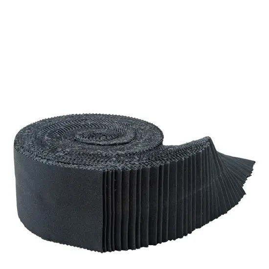Confetti Cotton 2.5" Strip Roll (Jelly Roll / Rolie Polie) in Blackboard byfor Riley Blake (RP-120-BLACKBOARD-40) {3}