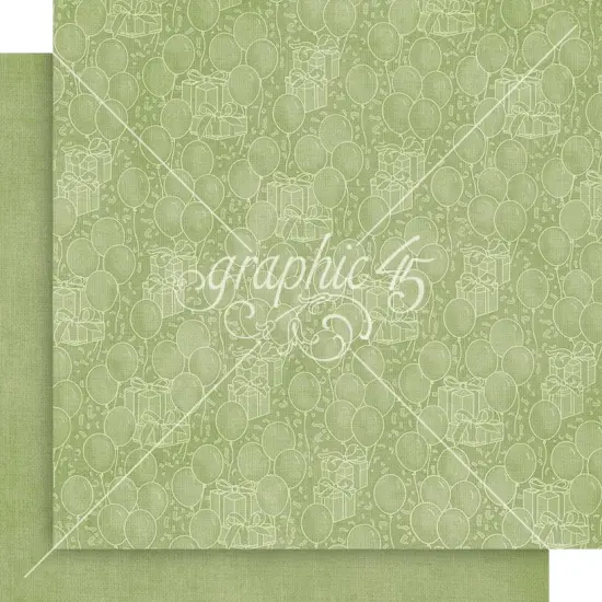 Graphic 45 Collection Pack 12"X12"-Patterns & Solids Pack, Hip Hip Hooray {7}