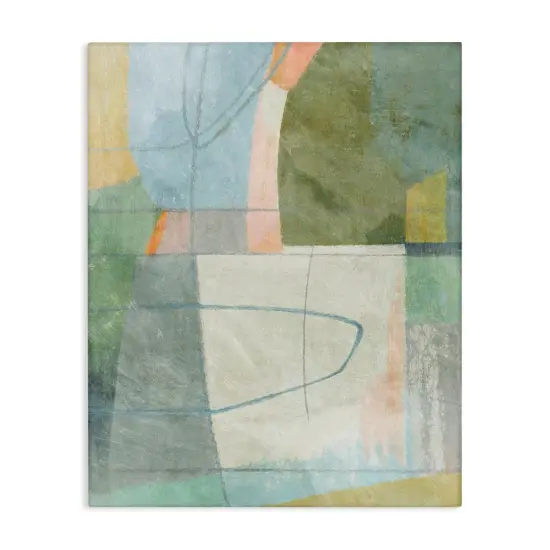 Stupell Industries Scribble on Shapes Canvas Wall Art Design by Suzanne Nicoll {1}