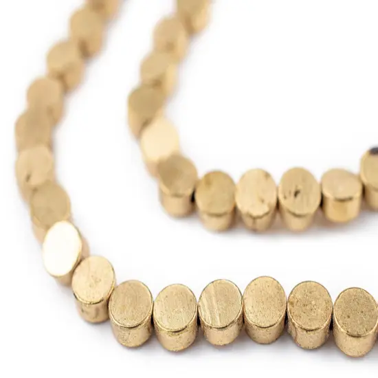 The Bead Chest Circular Disk Brass Beads (5mm) {1}
