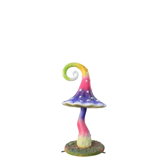 Small Swirl Mushroom Over Sized Statue {1}