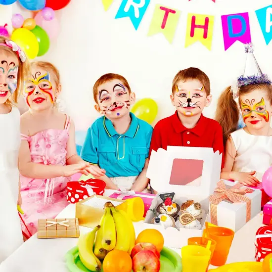 Cupcake Boxes,25 Pack 4 Grid Cupcake Boxes Individual Muffins Cupcake Holders Portable Pastry Containers Cupcake Carriers with Window Insert,Pastry Containers {3}