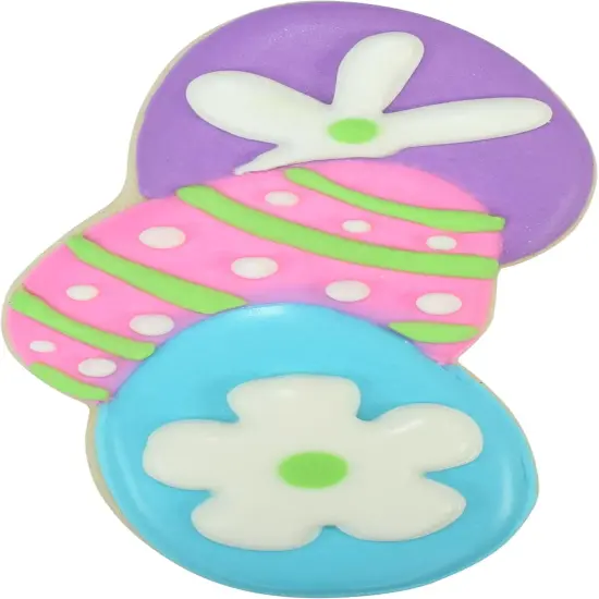 Stacked Eggs 3.75" Tinplated Cookie Cutter, Silver {4}