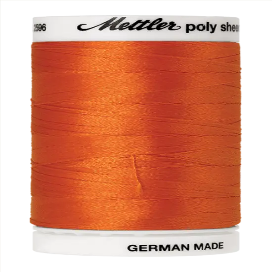 Pumpkin (2596-1102) | Poly Sheen (800M / 875Y) | Mettler Thread {1}