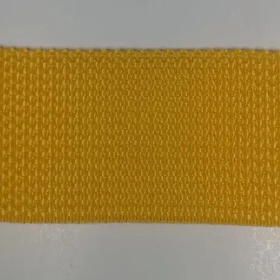 1" Polypropylene Webbing - 20 Continuous Yards Flag gold {1}
