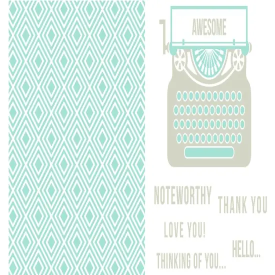 Lifestyle Letterpress Plates {2}