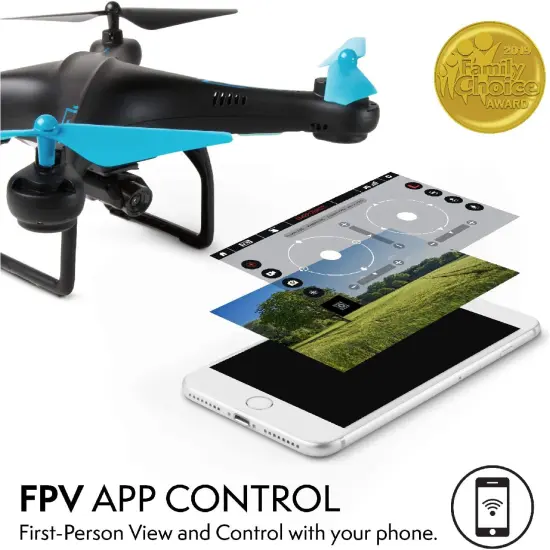 Force1 U45W Blue Jay Drones with Camera for Adults and Kids {2}