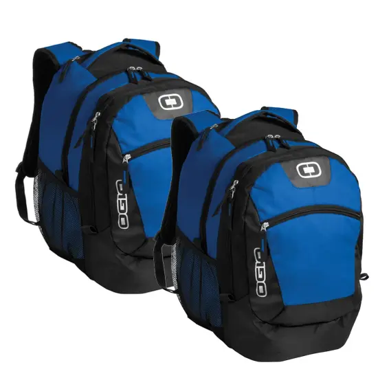 OGIO&reg; Poly Backpack with Padded Laptop Sleeve Red {3}