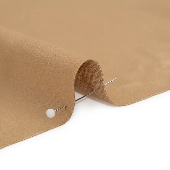 1 Yard Toasted Silk Crepe Back Satin Soft Smooth Elegant Sewing Fabric for Cocktail Dresses 44 inch Width {2}