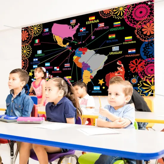 Large Hispanic Heritage Month Banner - 70.8x 43.3 Inches {2}