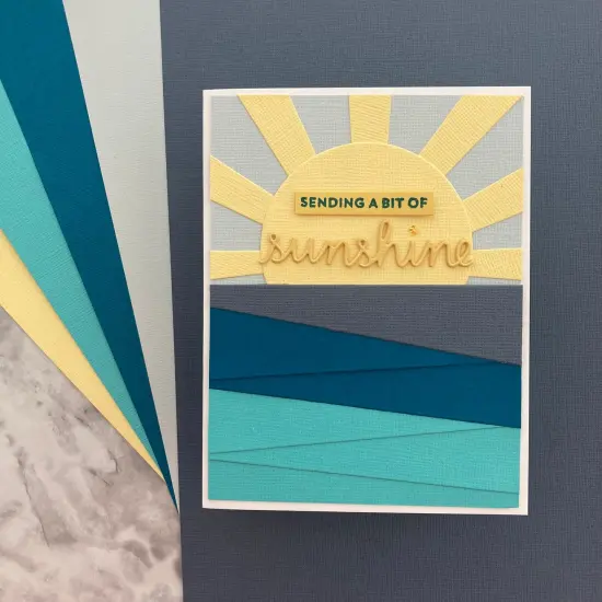 BANANA PUDDING - Textured 12x12 Cardstock - Encore Paper {4}