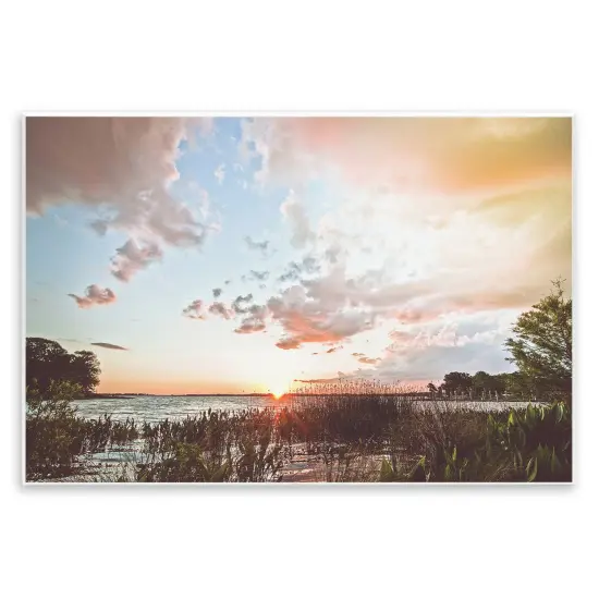 Stupell Industries Sunset Clouds Overlooking Beach Wall Plaque, design by BRUCE NAWROCKE {1}