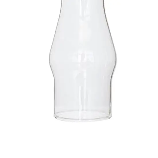 Clear Glass Lamp Chimney, Replacement Hurricane Globe Measures 1 5/8 Inch Diameter Base x 6 1/2 Inches High for Oil or Kerosene Lanterns {3}