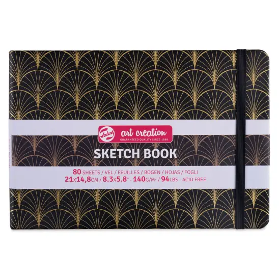 Royal Talens Art Creations Sketchbook - 5.8" x 8.3", Art Deco {1}