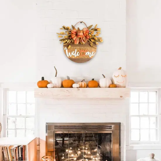 Welcome Sign for Front Door Decor(welcome) {5}